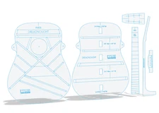 Dreadnought Complete Acrylic Acoustic Guitar  Bracing Template Set