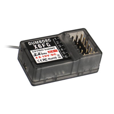 For DUMBORC X4 6 channels Gyroscope Radio Transmitter Receiver X6F/X6FG 2.4ghz