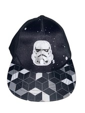 Star Wars Baseball Hat Cap Storm Trooper Black Color Youth Size OSFM