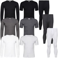 New Mens Thermals Tops Short Sleeve T Shirt Long John Warm Underwear Base Layer
