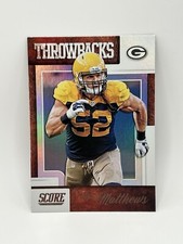 2019 Score - Throwbacks #T-4 Clay Matthews