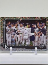 2025 Topps Series 1 Celebration  Tampa Bay Rays Team Card Confetti Foil #294 