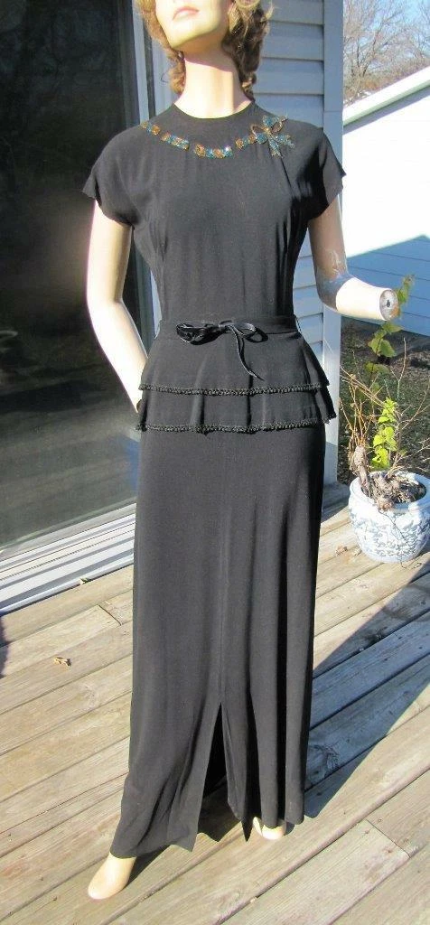 Formal 1940s Vintage Dresses for Women for sale | eBay