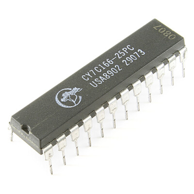 [4pcs] CY7C166-25PC Standard SRAM 4X16kBit DIP24