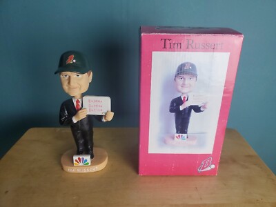 Tim Russert Buffalo Bisons NBC Bobble Head Bobblehead SGA Meet The Press