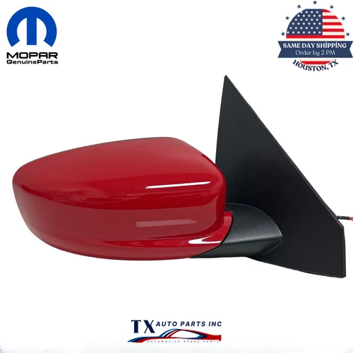 OEM 2013-2016 DODGE DART Passenger Side Mirror with Power Heated OEM: 6AC78ZR3AA