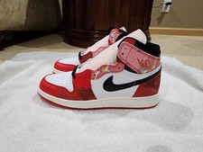 Air Jordan 1 Retro High OG SP Spider-Man Men Size 6.5 Women 8 DV1748-601 DS