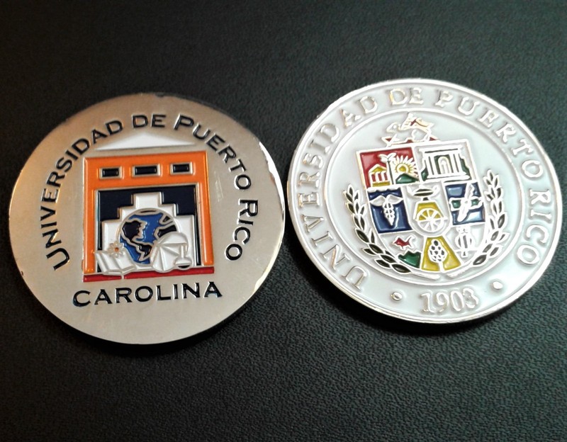 UNIVERSIDAD PUERTO RICO UPR CAROLINA Univ Medalla moneda ficha token JAGUARES
