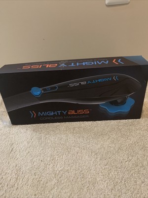 MIGHTY BLISS Deep Tissue Back and Body Massager (Cordless)Electric Handheld