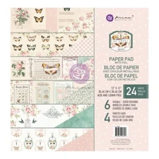Prima Marketing My Sweet Collection 12"x12" Paper Frank Garcia Butterflies Birds
