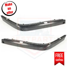 Front Bumper Trim Set of 2 Left & Right Side for 1995-2001 BMW 740iL/750iL Base
