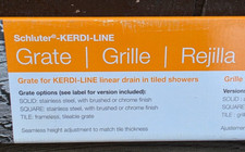 Schluter KL1DRE90 Kerdi-Line Frameless Grate Assembly for Tiling 36" 90CM NEW