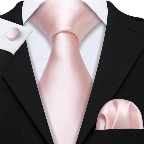 200 Color Mens Ties Paisley Striped Floral Solid Silk Tie Necktie Set Wedding - Imagen 229 de 246