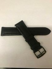 Citizen Men's AT2205-01E Watch Parts Band Black Leather Band Watch Replacement