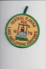 1979 Central Florida Lake District Spring Camporee patch