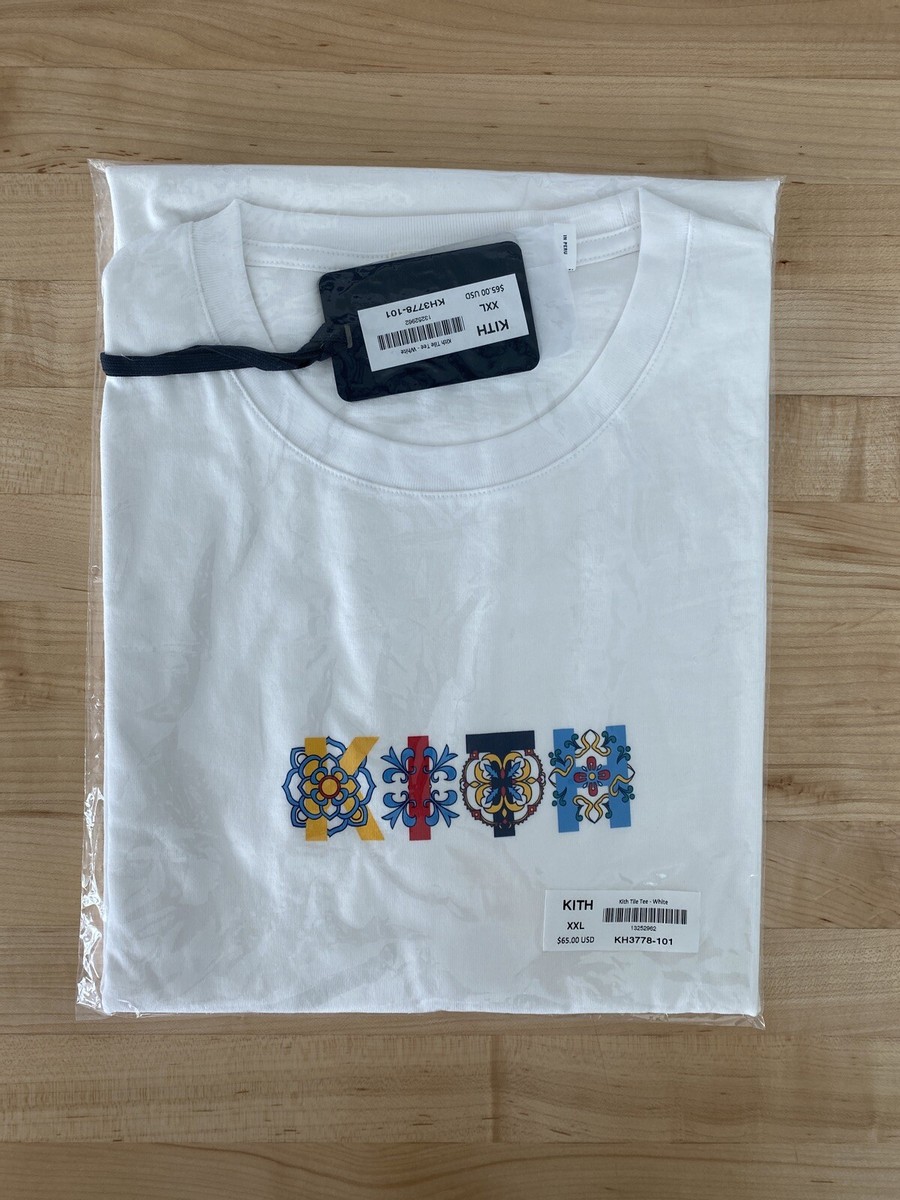 トップス KITH Macro Tile Box Logo Tee White XXL Kith Tile Tee White Size XXL Box Logo Bogo | eBay