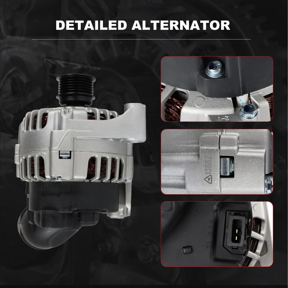 Генератор переменного тока для BMW 325i 330Ci 325xi 525i X5 E46 E39 Z3 2,2 л 2,5 л 3,0 л 13882N - Изображение 4 из 4