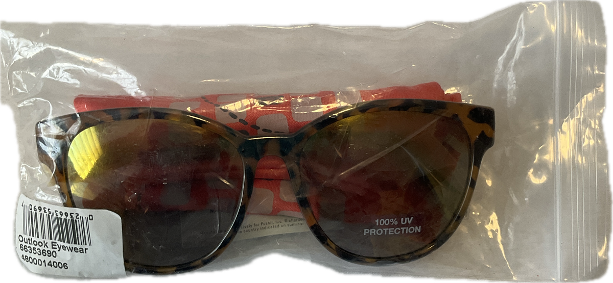 Fossil Cat Eye Sunglasses Womens One Size Brown | eBay display picture 3