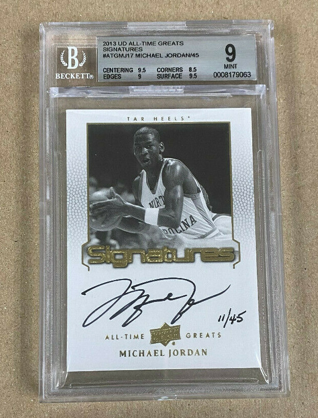 その他 Upper Deck All time Greats Michael Jordan Auto #/25 2011 Upper Deck UD All-Time Greats