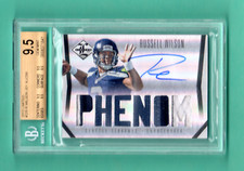 RUSSELL WILSON 2012 LIMITED RC PATCH x6 AUTOGRAPH / 299 AUTO 10 BGS 9.5 SEAHAWKS