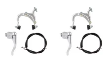 ROAD BICYCLE BIKE FRONT & REAR CALIPER SIDE PULL BRAKE SET NEW