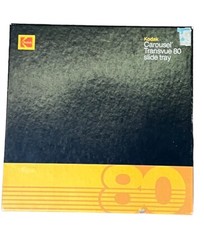 Kodak Carousel Transvue 80 Slide Tray with Original Box