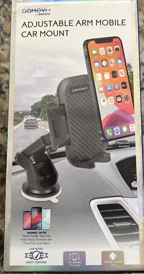 Gomovi by Vivitar Adjustable Arm Mobile Car Mount MOV1800