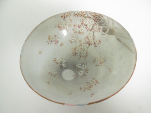 ANTIQUE JAPANESE MEIJI PERIOD KUTANI MOMOTA 百田造 FINE EGGSHELL PORCELAIN BOWL - Picture 9 of 13