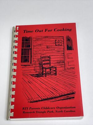 Time Out For Cooking RTI Research Triangle Park North Carolina 1993 Spiral PB