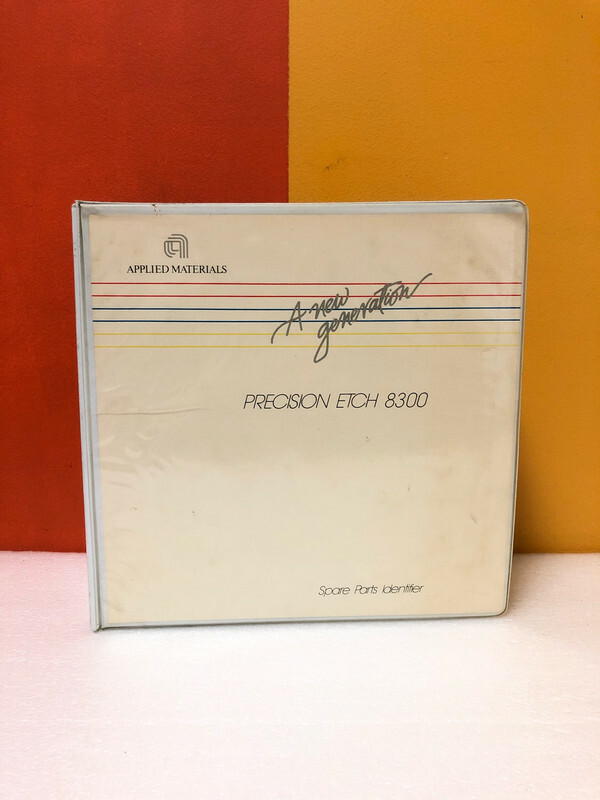 Applied Materials Precision ETCH 8300 Spare Parts Identifier Manual