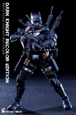 CY7 Toys 1/12 Dark Knight Batman Recolor Edition Action Figure with Bonus