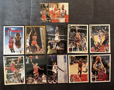 Chicago Bulls 90s NBA Card Lot   Michael Jordan x4 / Scottie Pippen x3