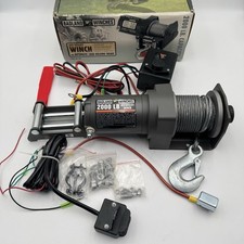 Badland Winches 2000 Lb Capacity Atv Utility Winch With Remote Cables Badland Winches 2000 Lb Capacity Atv Utility Winch With Remote Cables