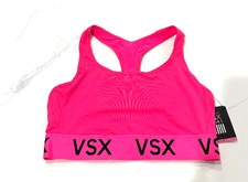 Victoria's Secret VSX The Player Racerback Sport Bra Neon Pink