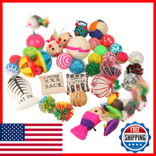 Fashion'S Talk Fashions Talk Cat Toys Variety Pack For Kitty 20 Pieces