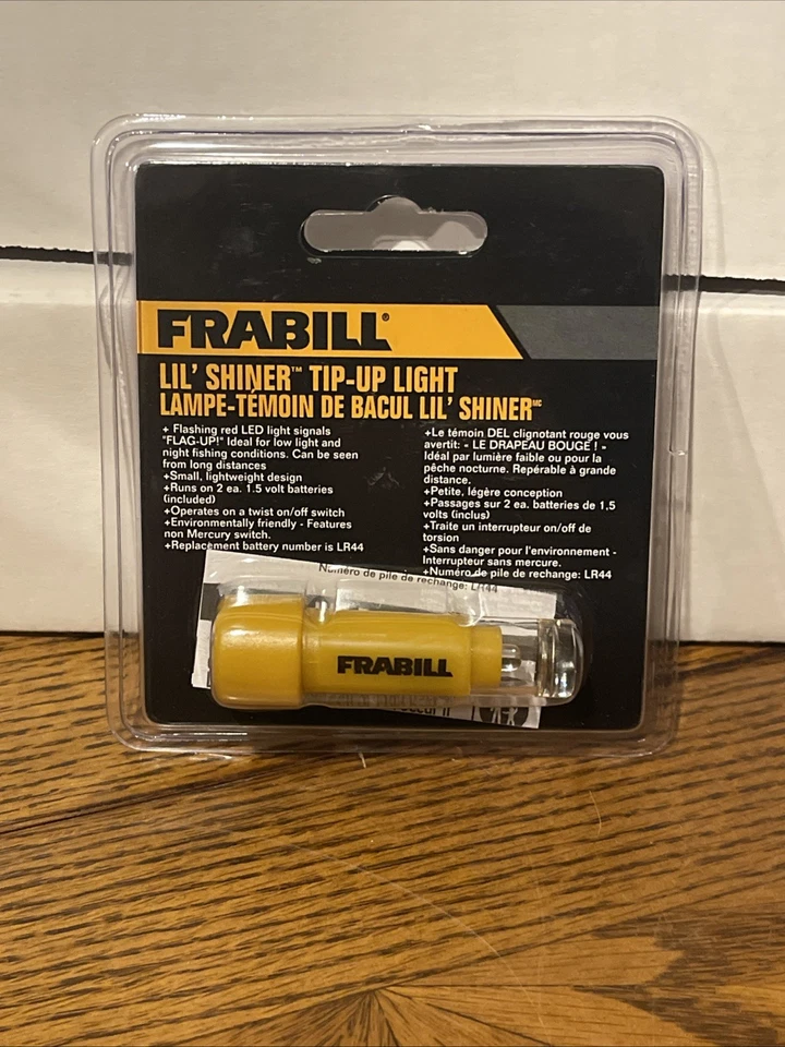 FRABILL Lil’ Shiner Tip-Up Light for Ice Fishing Tip Ups 1684 FREE SHIPPING - Image 1 of 1