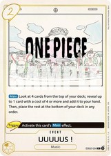 UUUUUS! EB02-058 Prices | One Piece Extra Booster Anime 25th
