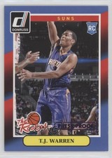 2014-15 Panini Donruss The Rookies Press Proof Purple /199 TJ Warren #15 0q0m