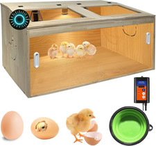 22-Piece Large Chicken Brooder Box 32", All-In-One Kit, up to 35 Chicks Capacity