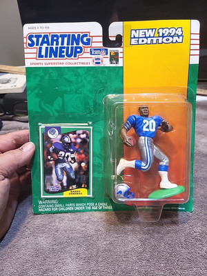 1994 STARTING LINEUP NFL BARRY SANDERS #20 DETROIT LIONS FOOTBALL NIB u