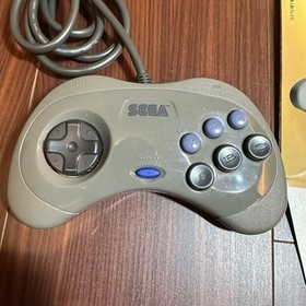 Sega Saturn Console Gray HST-0004 with 2controllers Japanese Version set tested