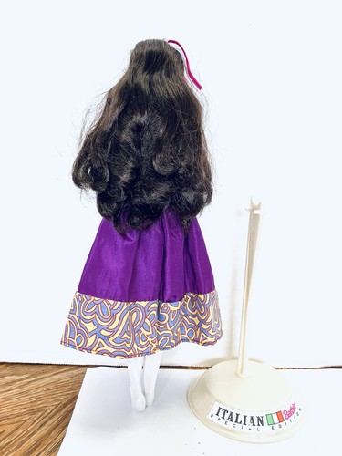 Barbie 1992 Dolls Of The World Italian Fashion Doll No Box/Shoes #2256 - Picture 10 of 10