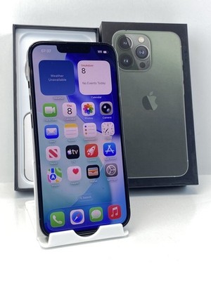 Apple iPhone 13 Pro A2483 256GB Alpine Green 98% battery health Unlocked device