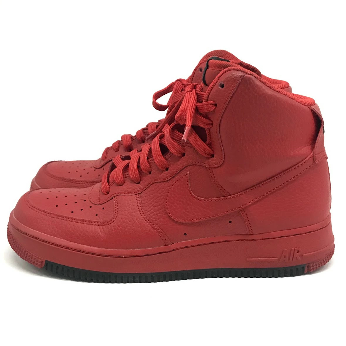 エアフォース1 HIGH '07 'UNIVERSITY RED Nike Air Force 1 Mid 07 LV8 Split University Red Black