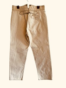 50s Cinch Buckle Chino Pants ベージュ Cinch Back Pants | eBay