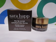 SARA HAPP  THE LIP SCRUB  BROWN SUGAR  0.5 OZ