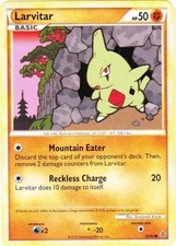 Hero Deal, English - 4 x Pokemon Larvitar - 50/95 - Common HS Unleashed on eBay