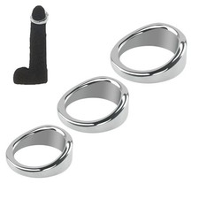 Stainless Steel Glans Ring Men Cock Ring Penis Jewelry Male Penis Stretching