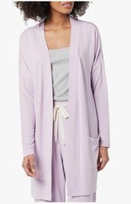 Amazon Essentials Women's Relaxed-Fit Ultra-Lightweight Open-Front Cardigan, M