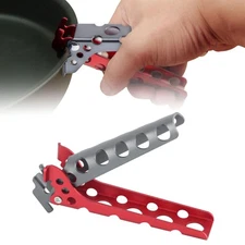 Hot Pot Pan Bowl Gripper Clips Aluminum Alloy Anti Scalding Retriever Tongs
